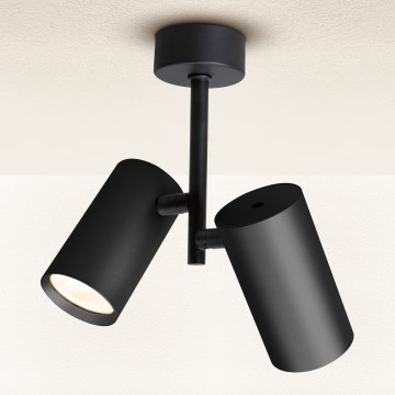 Brilagi - Reflektorska lampa SELE VERTICAL 2xGU10/30W/230V crno
