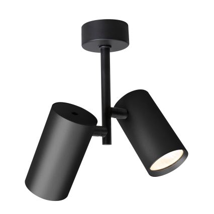 Brilagi - Reflektorska lampa SELE VERTICAL 2xGU10/30W/230V crno