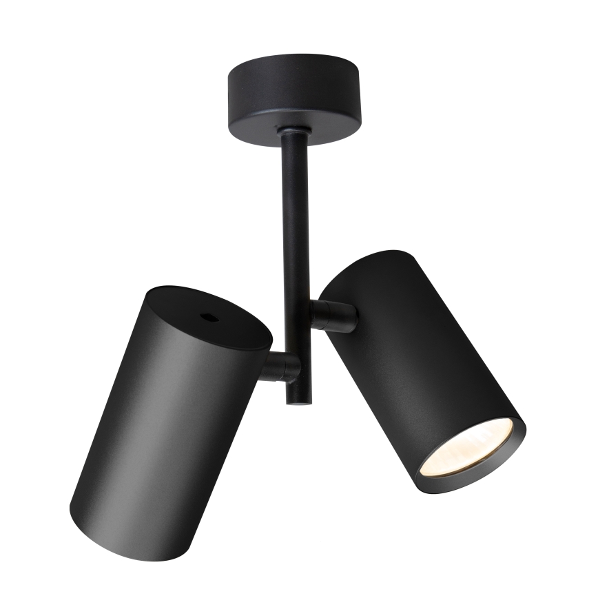 Brilagi - Reflektorska lampa SELE VERTICAL 2xGU10/30W/230V crno