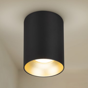 Brilagi - Reflektorska lampa TRINE 1xGU10/30W/230V crno/zlatna