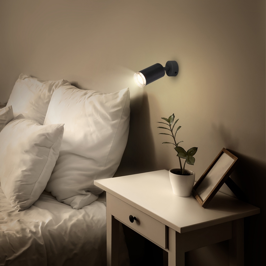 Brilagi - Reflektorska lampa za kupatilo SELE 1xGU10/30W/230V IP44 crno