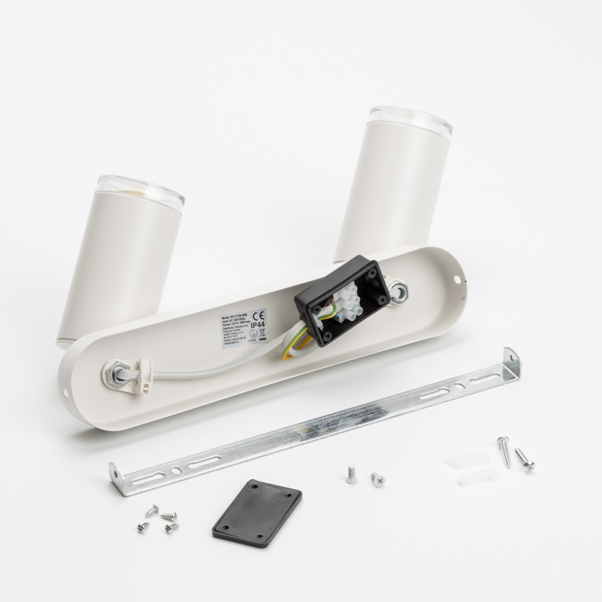 Brilagi - Reflektorska lampa za kupatilo SELE 2xGU10/30W/230V IP44 bela