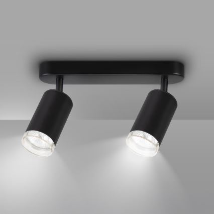 Brilagi - Reflektorska lampa za kupatilo SELE 2xGU10/30W/230V IP44 crno