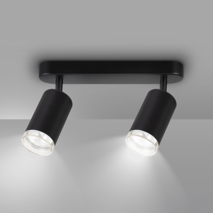 Brilagi - Reflektorska lampa za kupatilo SELE 2xGU10/30W/230V IP44 crno