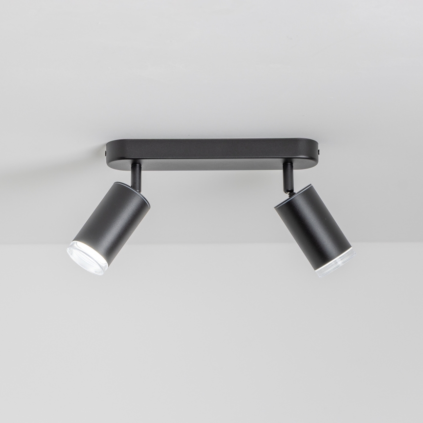 Brilagi - Reflektorska lampa za kupatilo SELE 2xGU10/30W/230V IP44 crno