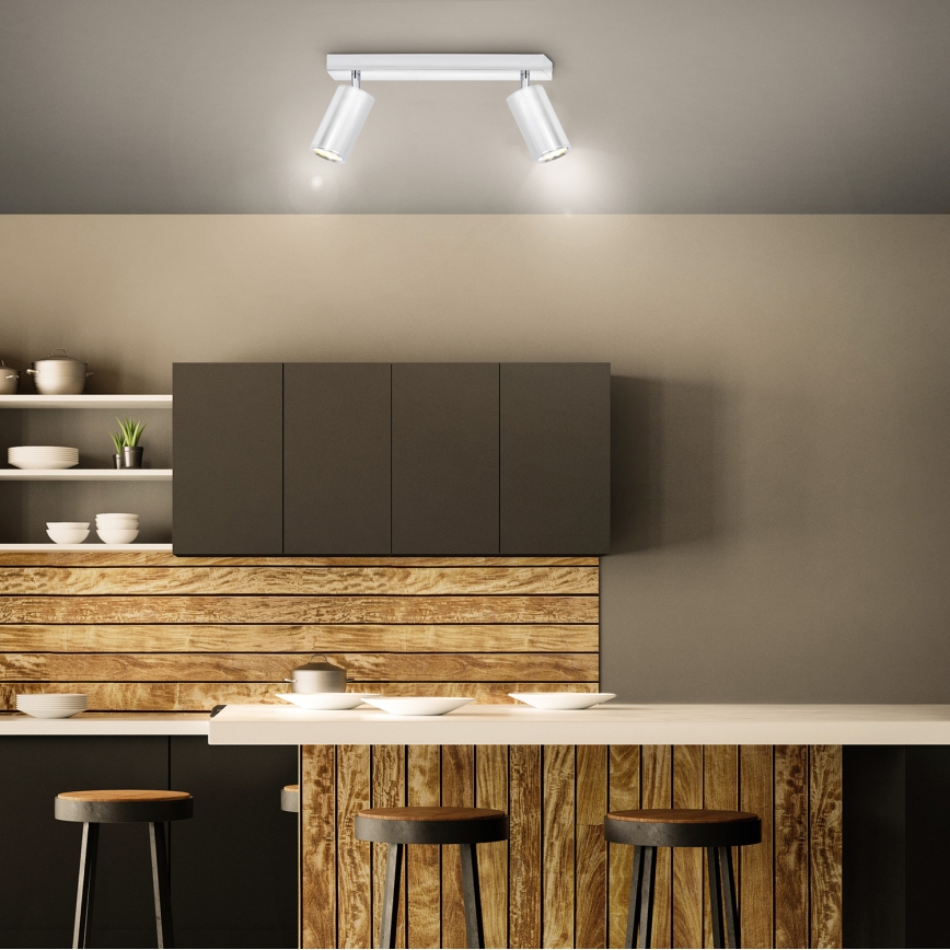Brilagi - Reflektorska lampa za kupatilo SELE 2xGU10/30W/230V IP44 sjajni krom