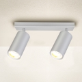 Brilagi - Reflektorska lampa za kupatilo SELE 2xGU10/30W/230V IP44 srebrno