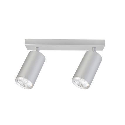 Brilagi - Reflektorska lampa za kupatilo SELE 2xGU10/30W/230V IP44 srebrno