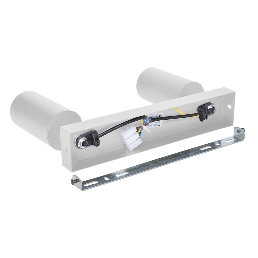Brilagi - Reflektorska lampa za kupatilo SELE 2xGU10/30W/230V IP44 srebrno