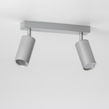 Brilagi - Reflektorska lampa za kupatilo SELE 2xGU10/30W/230V IP44 srebrno