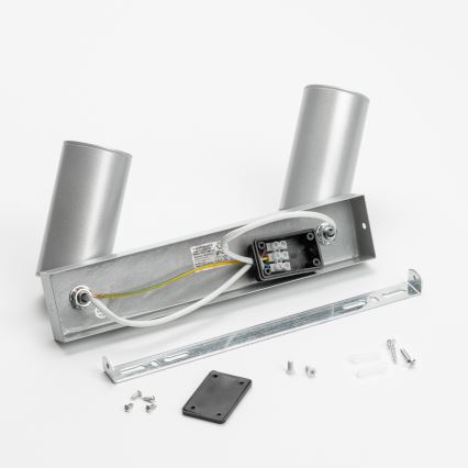 Brilagi - Reflektorska lampa za kupatilo SELE 2xGU10/30W/230V IP44 srebrno