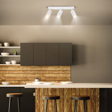 Brilagi - Reflektorska lampa za kupatilo SELE 3xGU10/30W/230V IP44 bela
