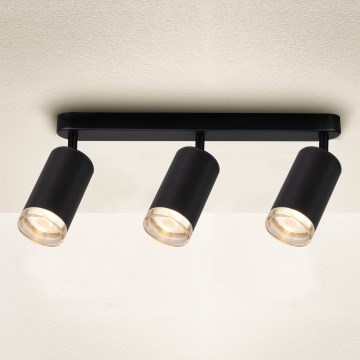 Brilagi - Reflektorska lampa za kupatilo SELE 3xGU10/30W/230V IP44 crno