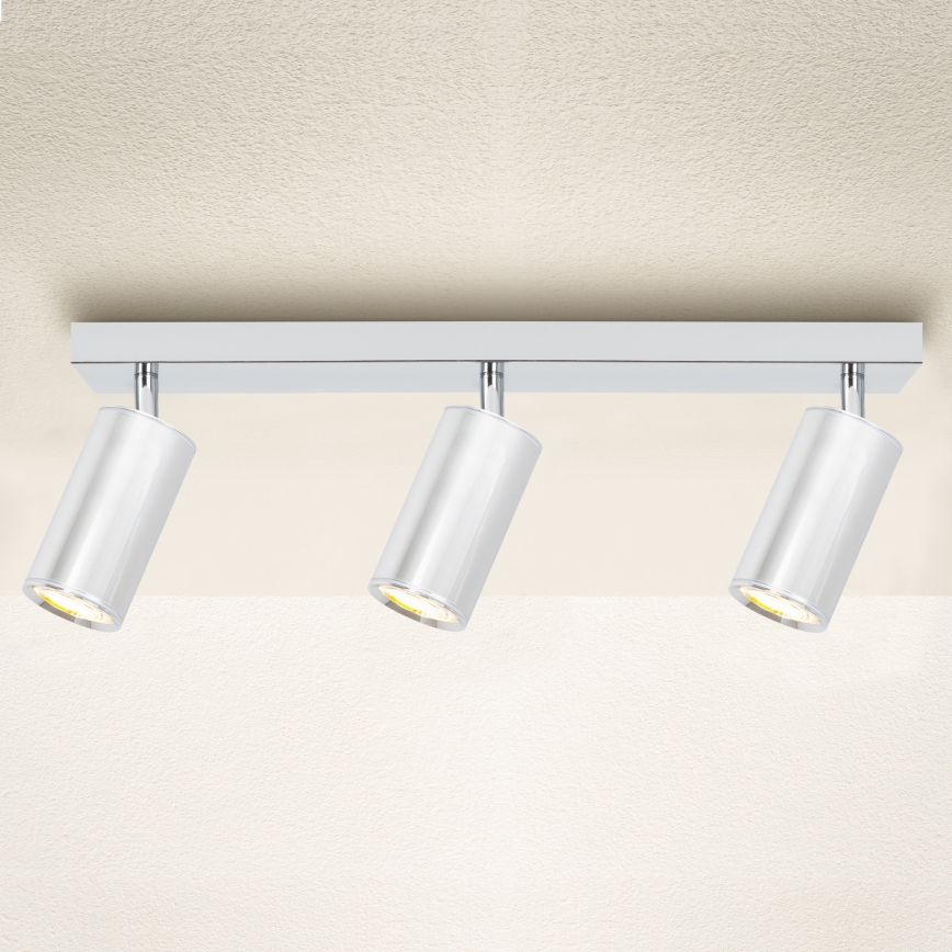 Brilagi - Reflektorska lampa za kupatilo SELE 3xGU10/30W/230V IP44 sjajni krom