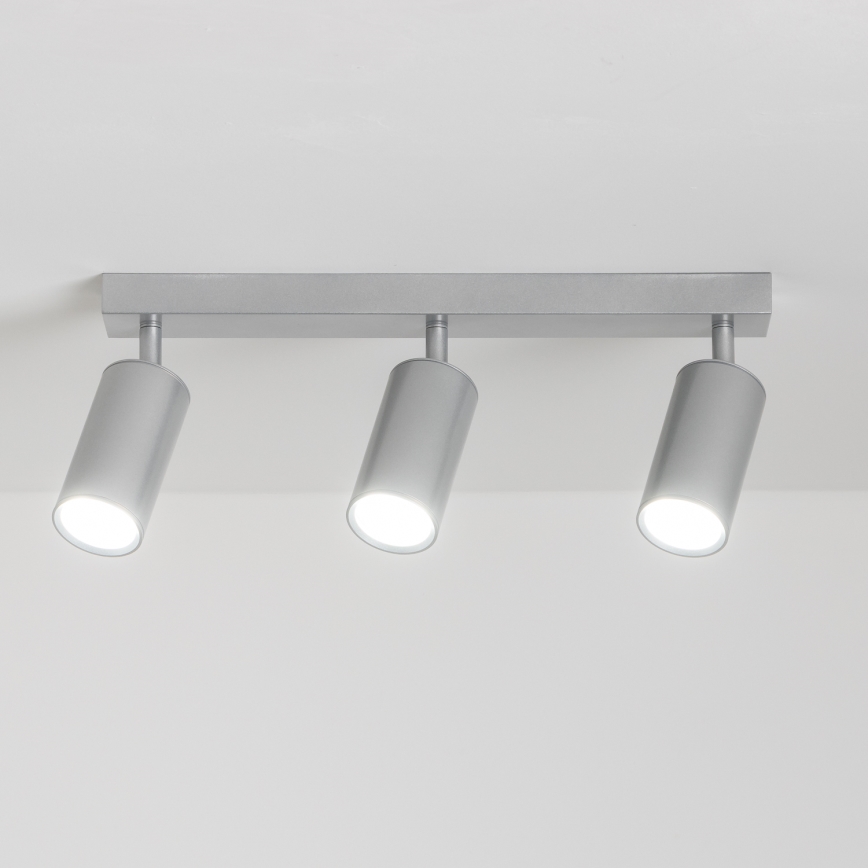 Brilagi - Reflektorska lampa za kupatilo SELE 3xGU10/30W/230V IP44 srebrno