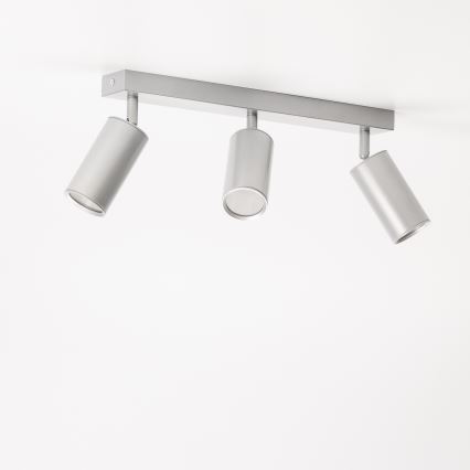 Brilagi - Reflektorska lampa za kupatilo SELE 3xGU10/30W/230V IP44 srebrno