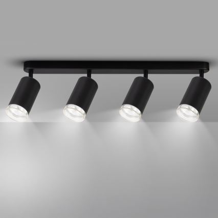 Brilagi - Reflektorska lampa za kupatilo SELE 4xGU10/30W/230V IP44 crno