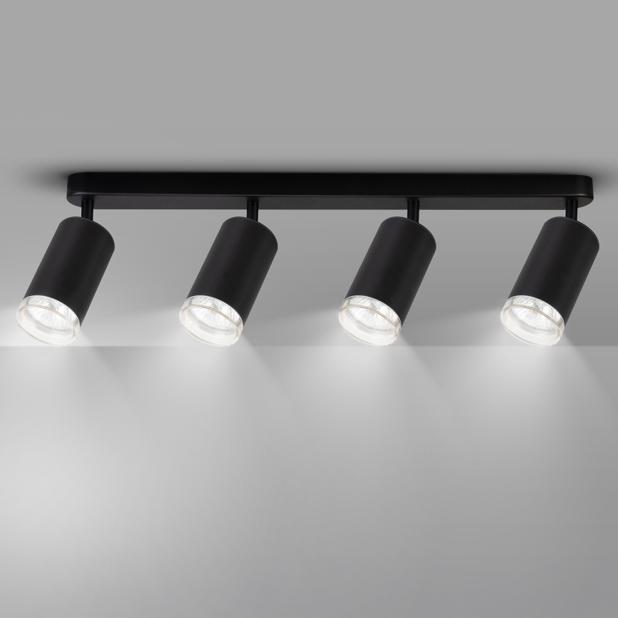 Brilagi - Reflektorska lampa za kupatilo SELE 4xGU10/30W/230V IP44 crno