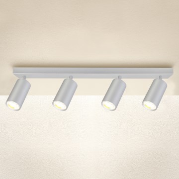 Brilagi - Reflektorska lampa za kupatilo SELE 4xGU10/30W/230V IP44 srebrno