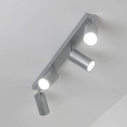 Brilagi - Reflektorska lampa za kupatilo SELE 4xGU10/30W/230V IP44 srebrno
