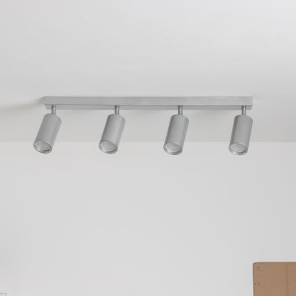 Brilagi - Reflektorska lampa za kupatilo SELE 4xGU10/30W/230V IP44 srebrno