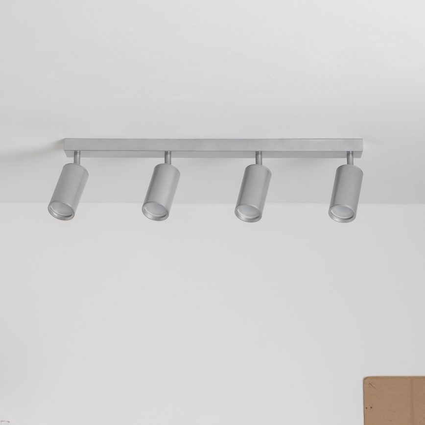 Brilagi - Reflektorska lampa za kupatilo SELE 4xGU10/30W/230V IP44 srebrno