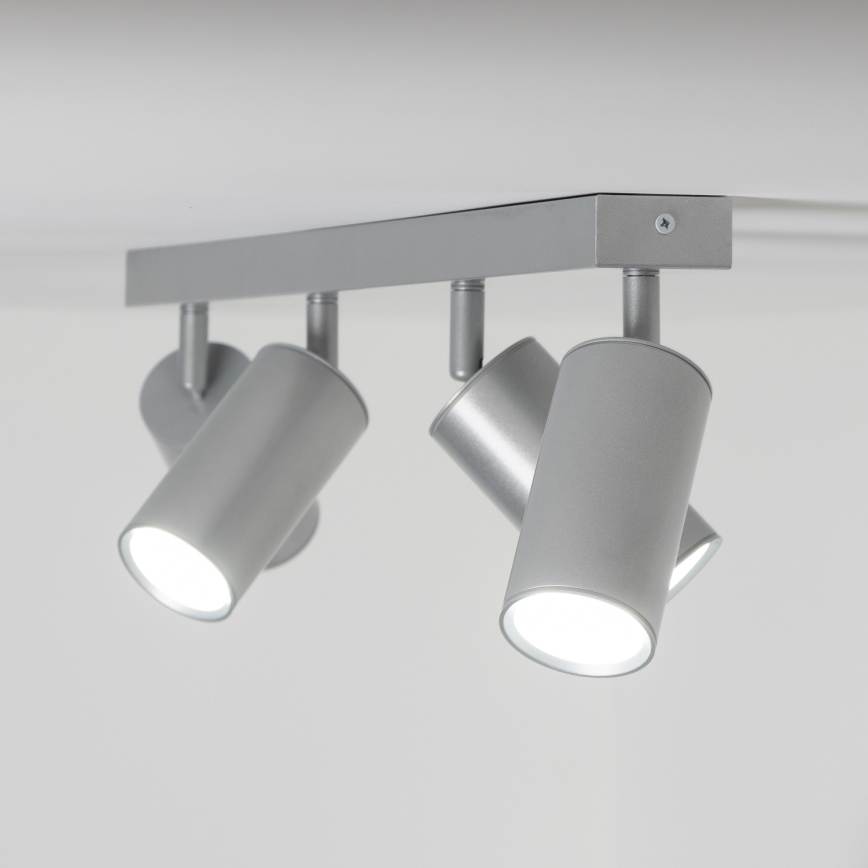 Brilagi - Reflektorska lampa za kupatilo SELE 4xGU10/30W/230V IP44 srebrno