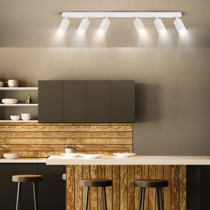 Brilagi - Reflektorska lampa za kupatilo SELE 6xGU10/30W/230V IP44 bela