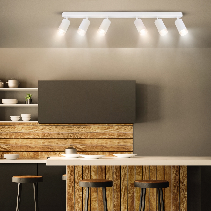 Brilagi - Reflektorska lampa za kupatilo SELE 6xGU10/30W/230V IP44 bela