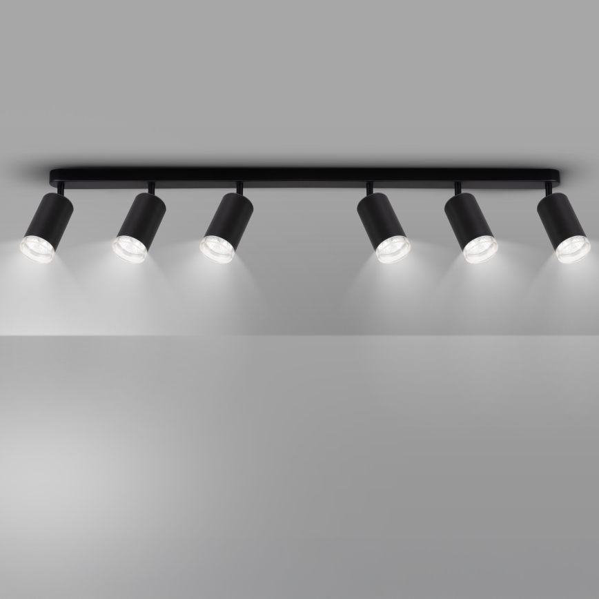 Brilagi - Reflektorska lampa za kupatilo SELE 6xGU10/30W/230V IP44 crno