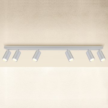 Brilagi - Reflektorska lampa za kupatilo SELE 6xGU10/30W/230V IP44 srebrno