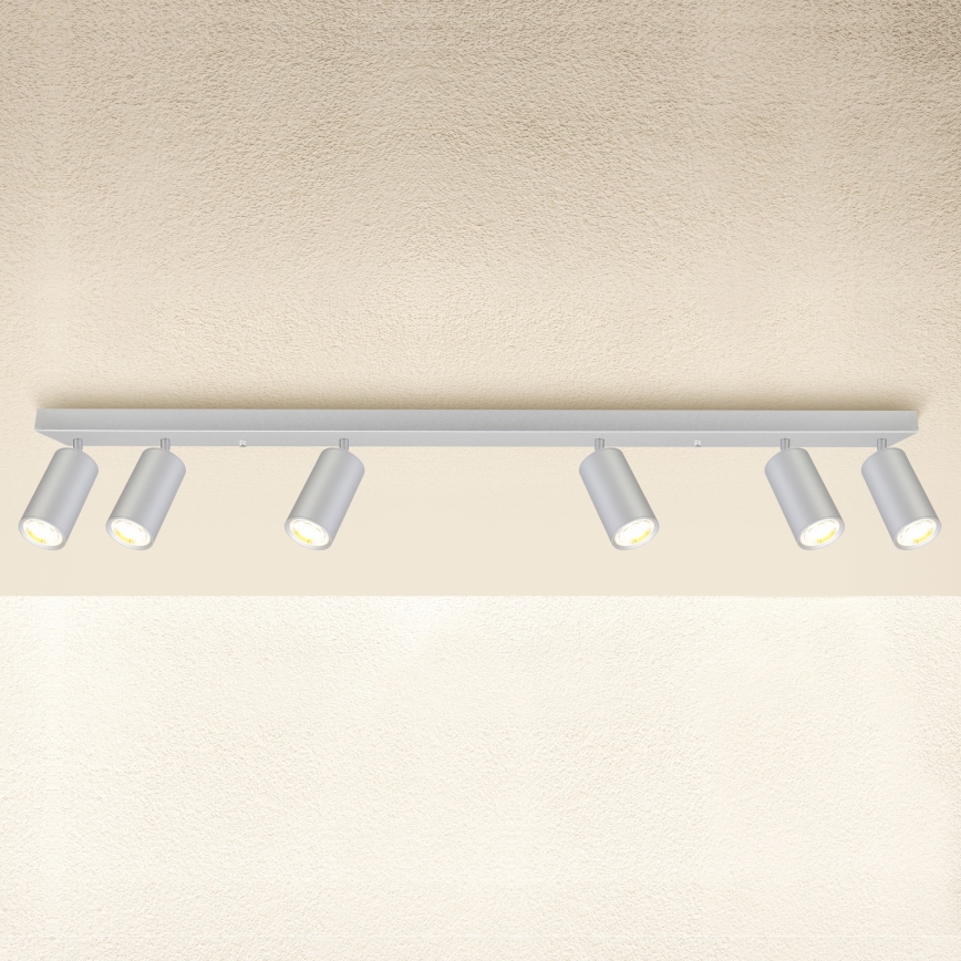 Brilagi - Reflektorska lampa za kupatilo SELE 6xGU10/30W/230V IP44 srebrno