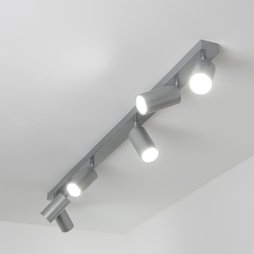 Brilagi - Reflektorska lampa za kupatilo SELE 6xGU10/30W/230V IP44 srebrno