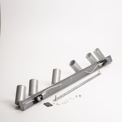 Brilagi - Reflektorska lampa za kupatilo SELE 6xGU10/30W/230V IP44 srebrno