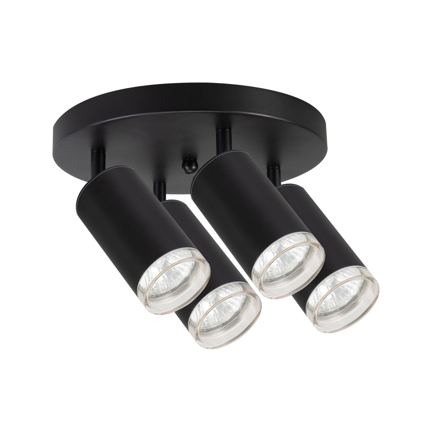 Brilagi - Reflektorska lampa za kupatilo SELE AQUA 4xGU10/30W/230V IP44 crno