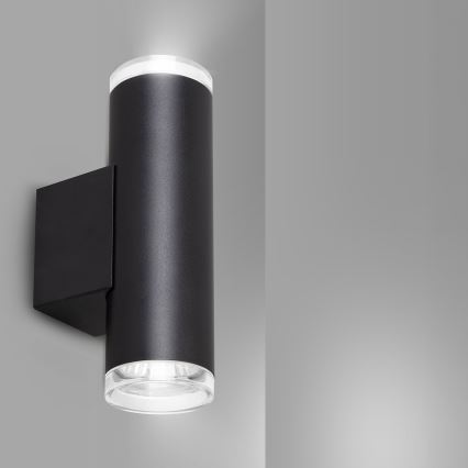 Brilagi - Zidna reflektorska lampa za kupatilo SELE AQUA 4xGU10/30W/230V IP44 crno