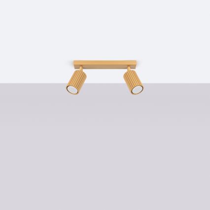 Brilagi - Reflektorsko svetlo CRESTO 2xGU10/10W/230V zlatno