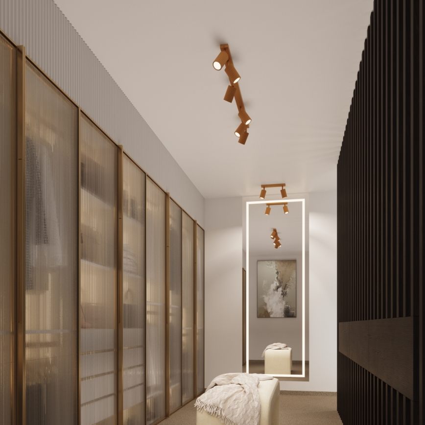 Brilagi - Reflektorsko svetlo CRESTO 2xGU10/10W/230V zlatno