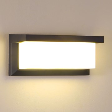Brilagi - Spoljašnja zidna lampa BRICKY 1xE27/60W/230V Antracit IP54
