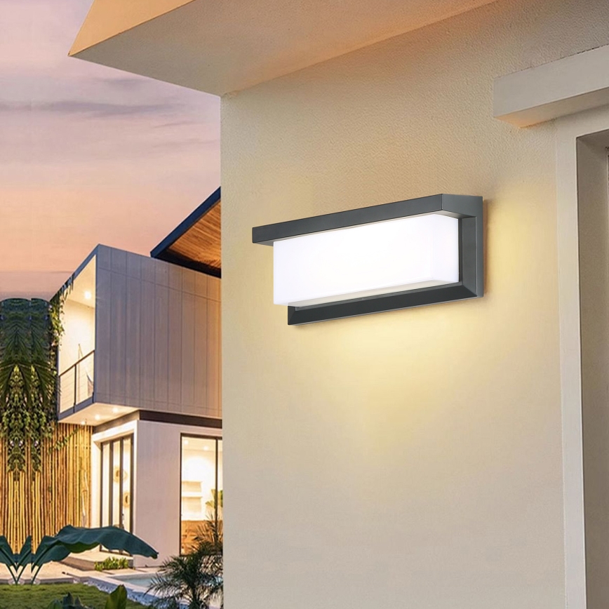 Brilagi - Spoljašnja zidna lampa BRICKY 1xE27/60W/230V Antracit IP54