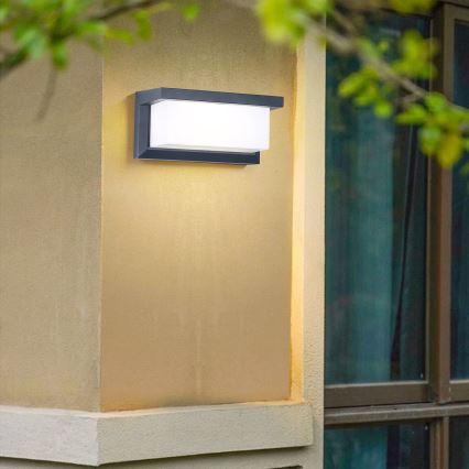 Brilagi - Spoljašnja zidna lampa BRICKY 1xE27/60W/230V Antracit IP54