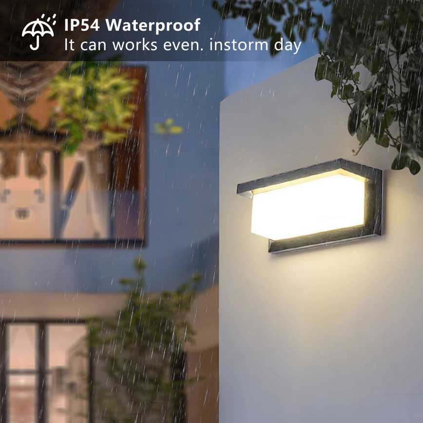 Brilagi - Spoljašnja zidna lampa BRICKY 1xE27/60W/230V Antracit IP54