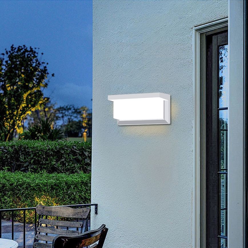 Brilagi - Spoljašnja zidna lampa BRICKY 1xE27/60W/230V bela IP54