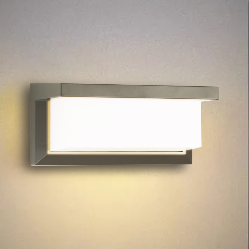 Brilagi - Spoljašnja zidna lampa BRICKY 1xE27/60W/230V sivo IP54