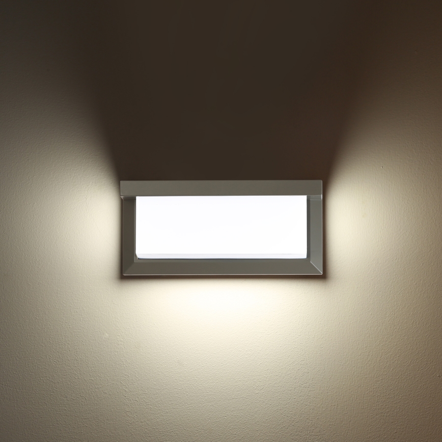 Brilagi - Spoljašnja zidna lampa BRICKY 1xE27/60W/230V sivo IP54