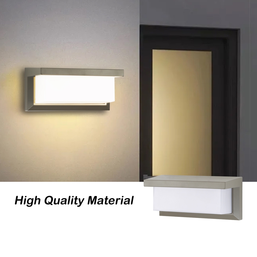 Brilagi - Spoljašnja zidna lampa BRICKY 1xE27/60W/230V sivo IP54