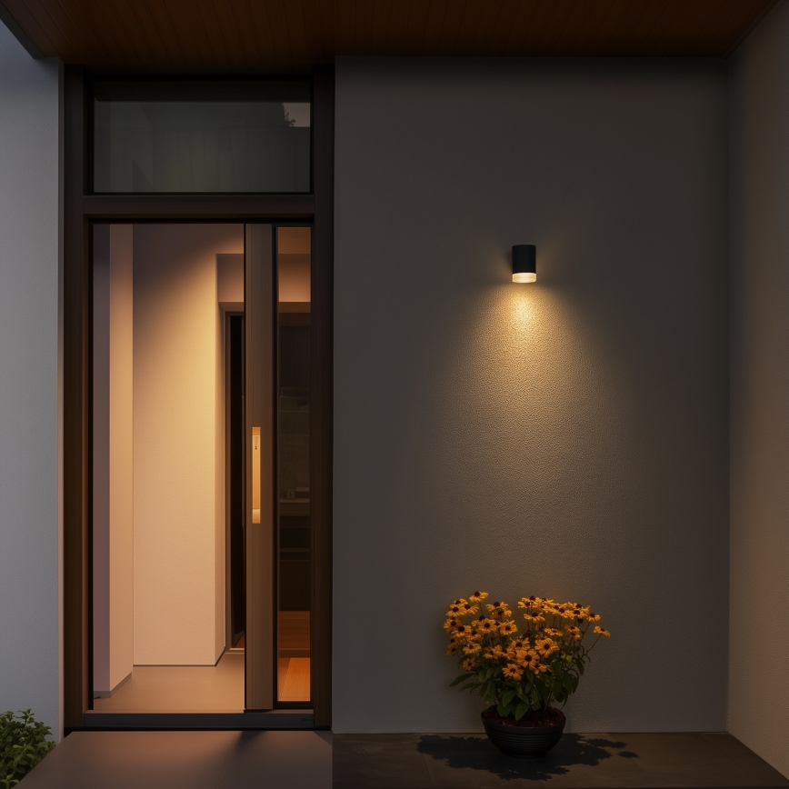 Brilagi - Spoljašnja zidna lampa MATERA 1xGU10/30W/230V Antracit IP54