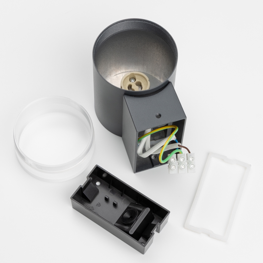 Brilagi - Spoljašnja zidna lampa MATERA 1xGU10/30W/230V Antracit IP54