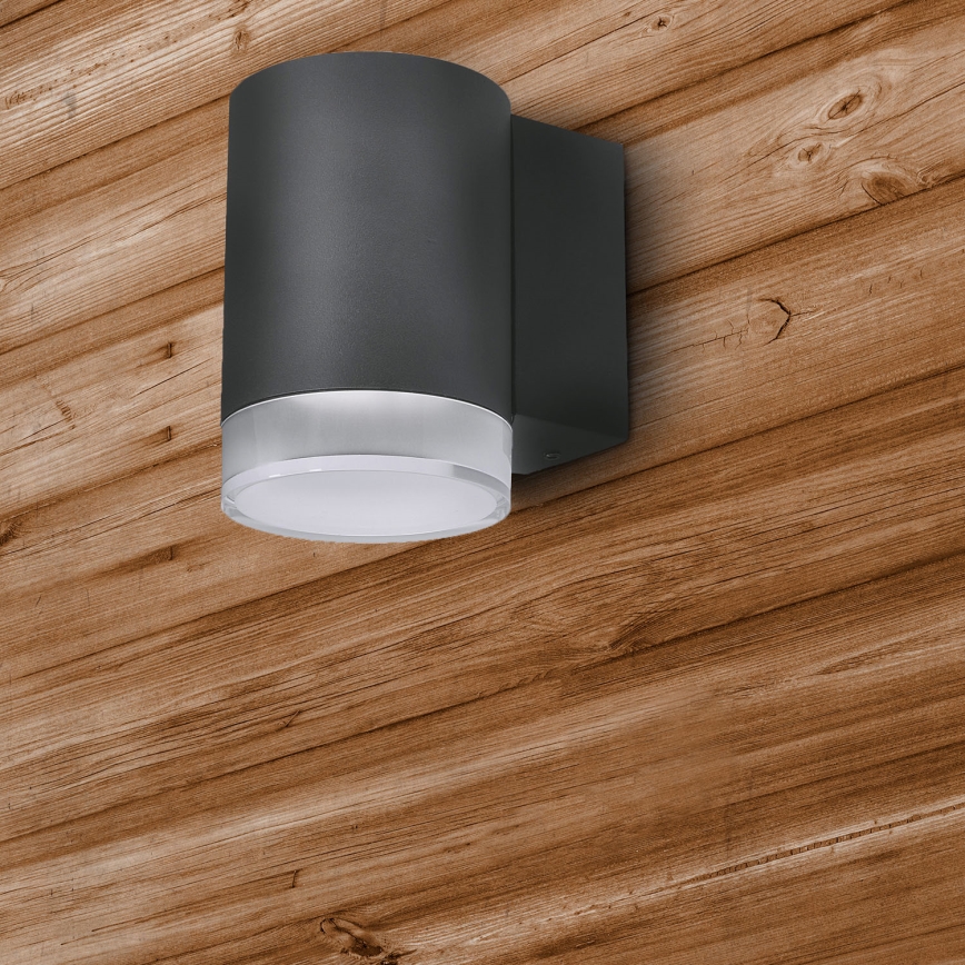 Brilagi - Spoljašnja zidna lampa MATERA 1xGU10/30W/230V Antracit IP54