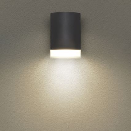 Brilagi - Spoljašnja zidna lampa MATERA 1xGU10/30W/230V Antracit IP54